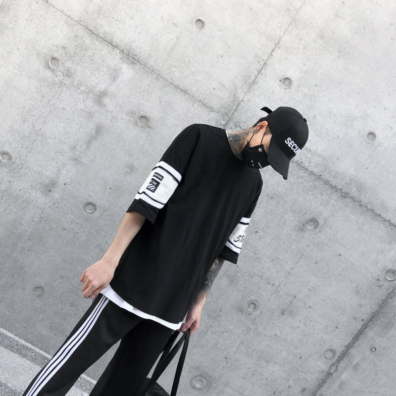 Novelty Letter T-shirt - RIGHTOUTFIT