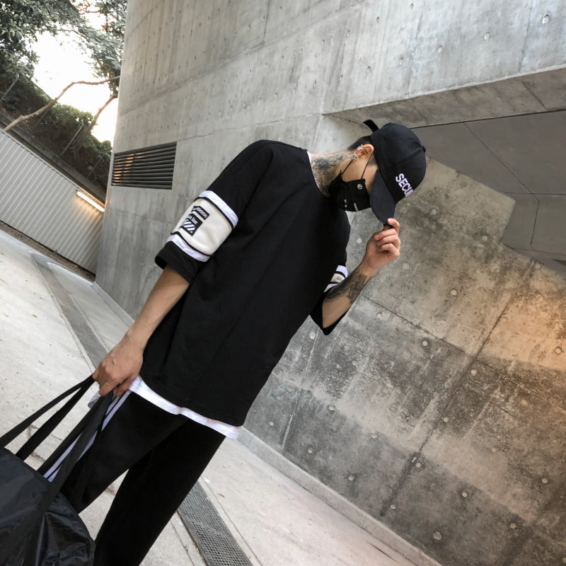 Novelty Letter T-shirt - RIGHTOUTFIT