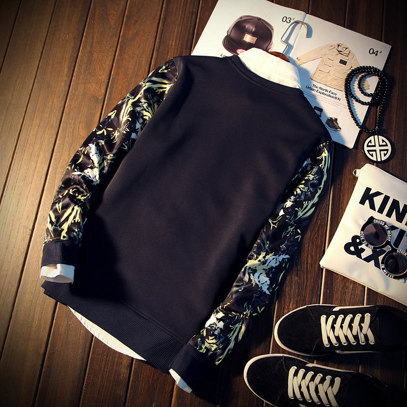 Floral Print Sweatshirt - RIGHTOUTFIT