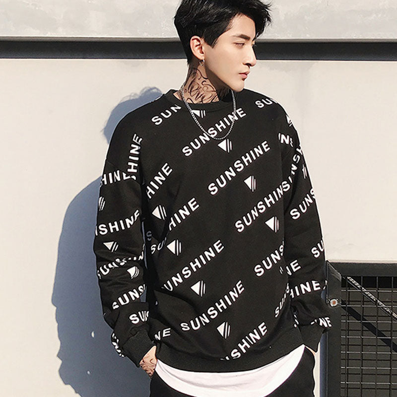 Sunshine printed sweatshirt - RIGHTOUTFIT