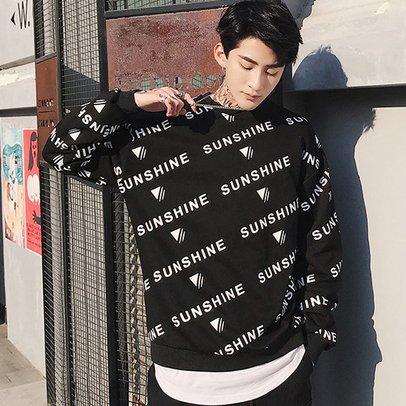 Sunshine printed sweatshirt - RIGHTOUTFIT