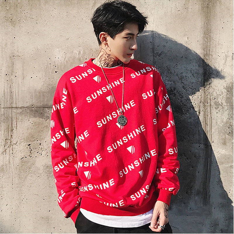 Sunshine printed sweatshirt - RIGHTOUTFIT