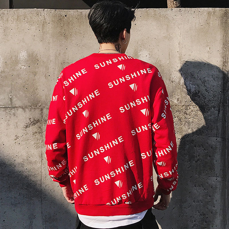 Sunshine printed sweatshirt - RIGHTOUTFIT