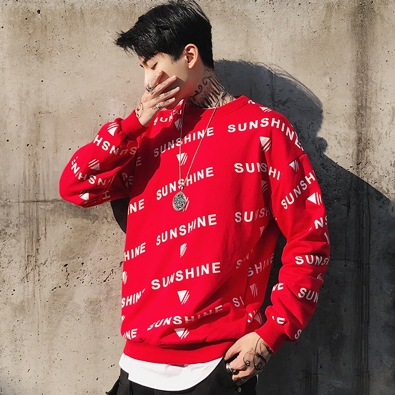 Sunshine printed sweatshirt - RIGHTOUTFIT