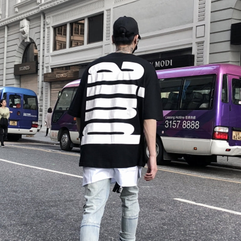 aind print tee - RIGHTOUTFIT