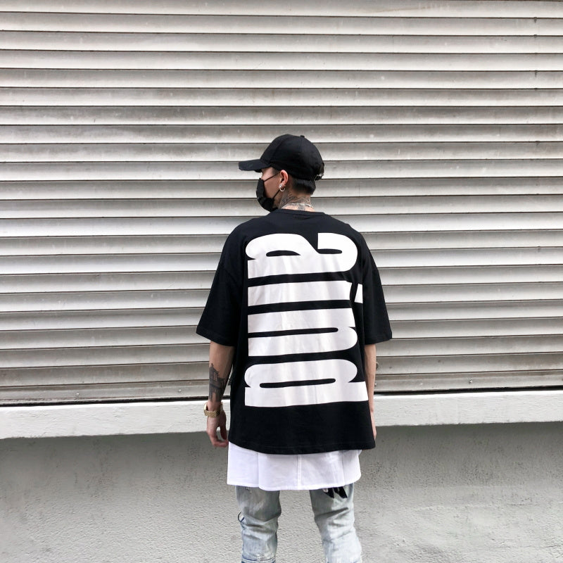 aind print tee - RIGHTOUTFIT