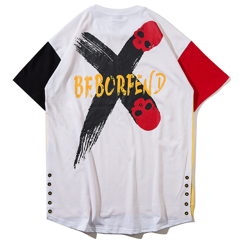 Hit Color Spliced Tee - RIGHTOUTFIT