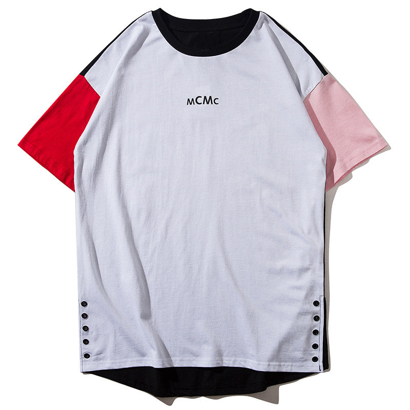 Hit Color Spliced Tee - RIGHTOUTFIT
