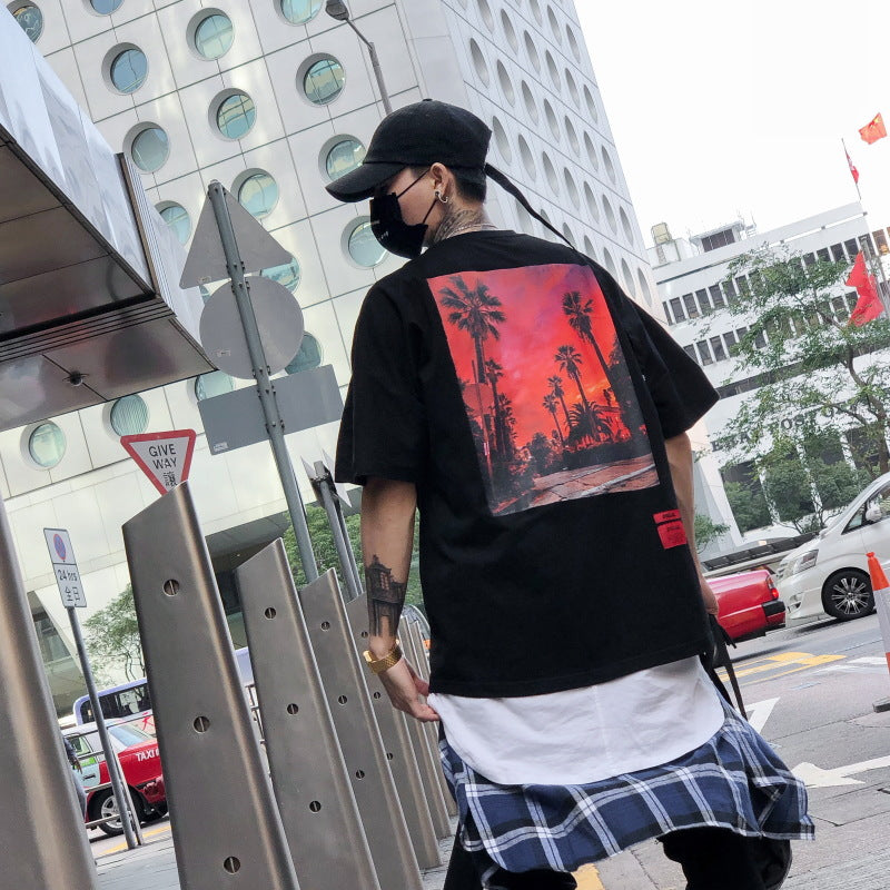 Summer printed t-shirt - RIGHTOUTFIT