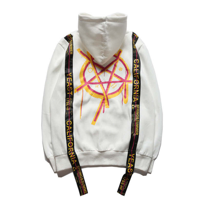 Five Awn Star Magic Array Black Hoodie - RIGHTOUTFIT