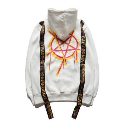 Five Awn Star Magic Array Black Hoodie - RIGHTOUTFIT