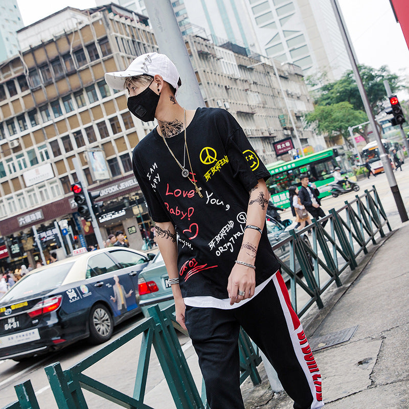 Graffiti T Shirt - RIGHTOUTFIT