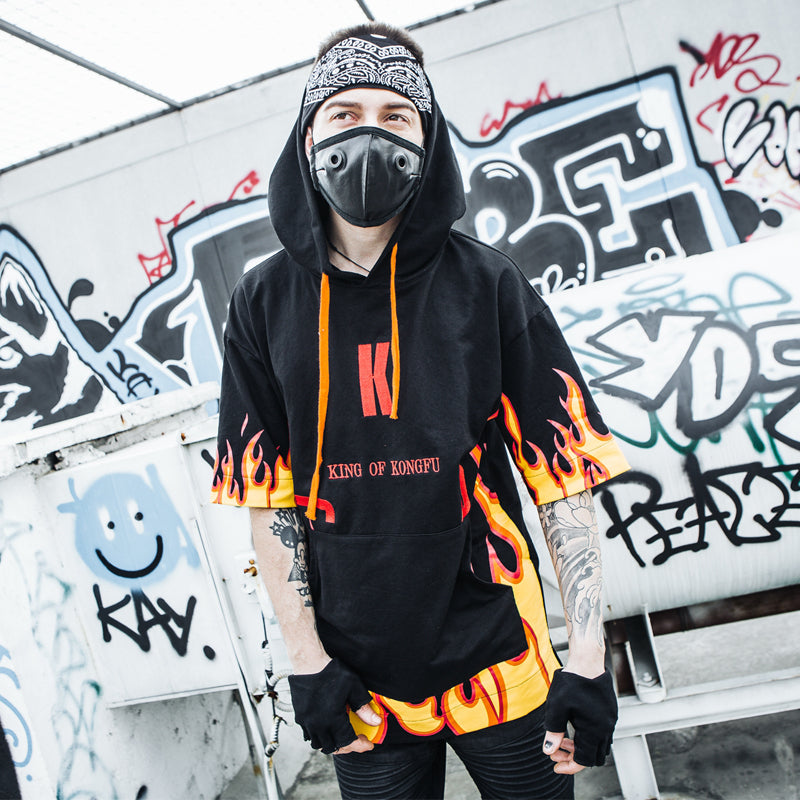 Flames camo Hoodie - RIGHTOUTFIT