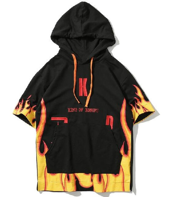 Flames camo Hoodie - RIGHTOUTFIT
