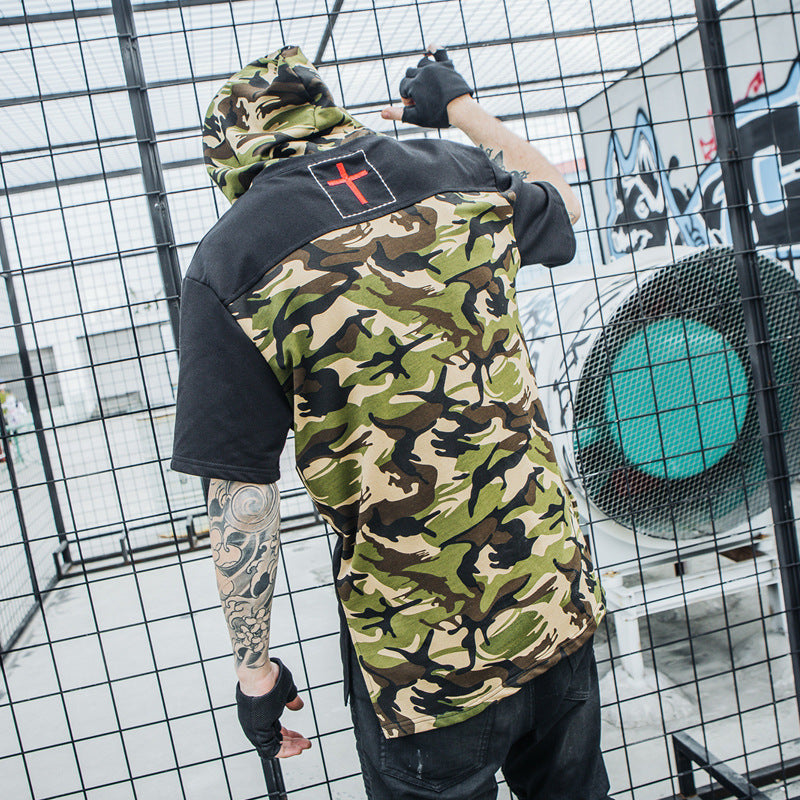 Cross camouflage short sleeve - RIGHTOUTFIT