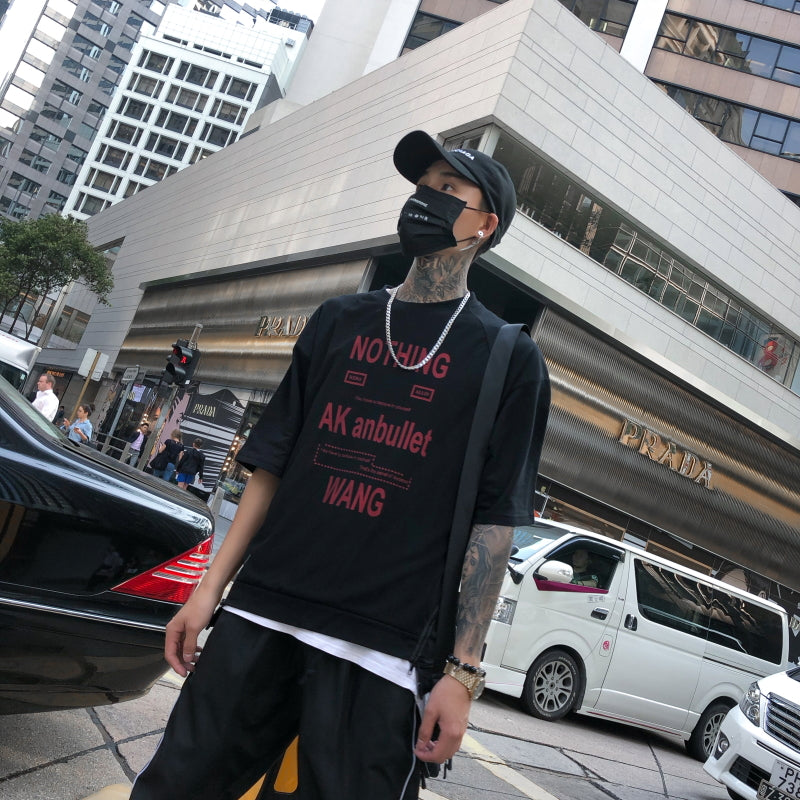 Monster T-shirt with side straps - RIGHTOUTFIT