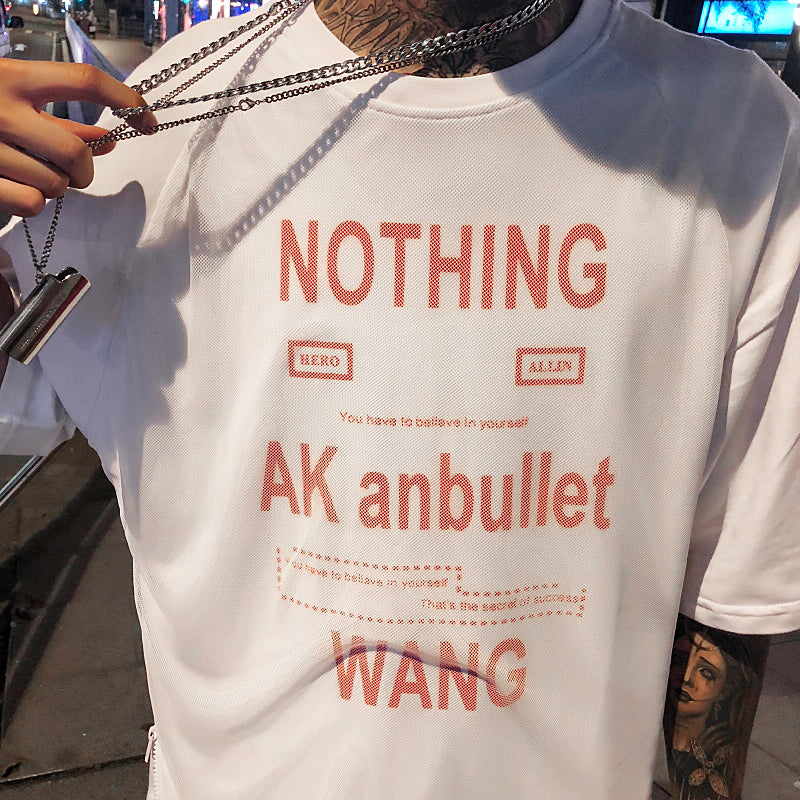 Monster T-shirt with side straps - RIGHTOUTFIT