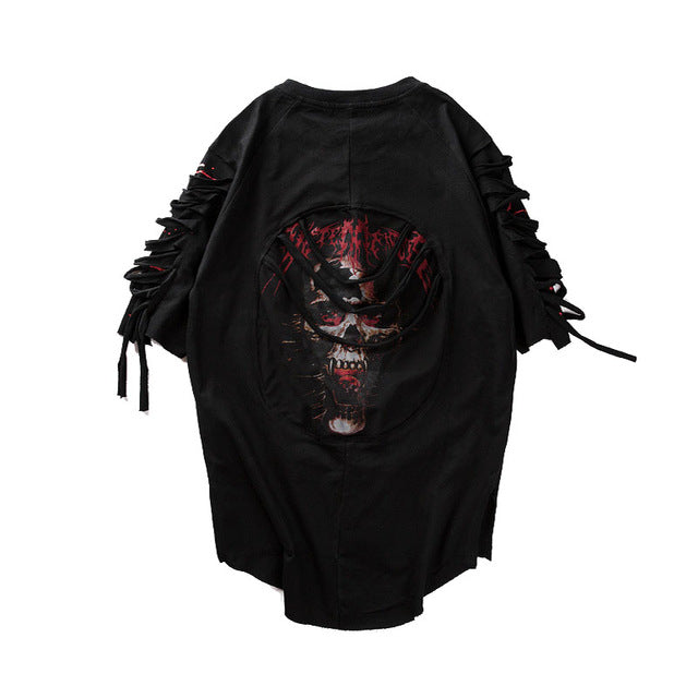 Dart stripped T-shirt - RIGHTOUTFIT