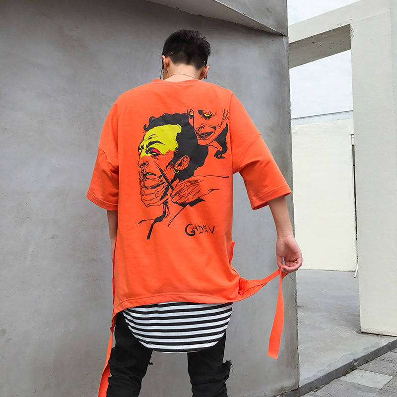 Extended Knife Face T Shirt - RIGHTOUTFIT