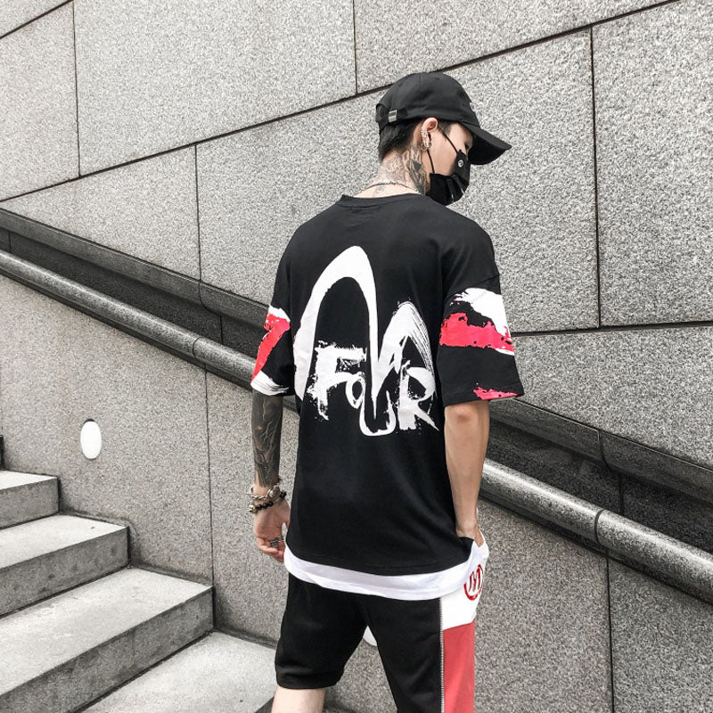 Mess t-shirt - RIGHTOUTFIT