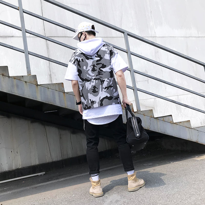 Flossed camouflage hoodie - RIGHTOUTFIT