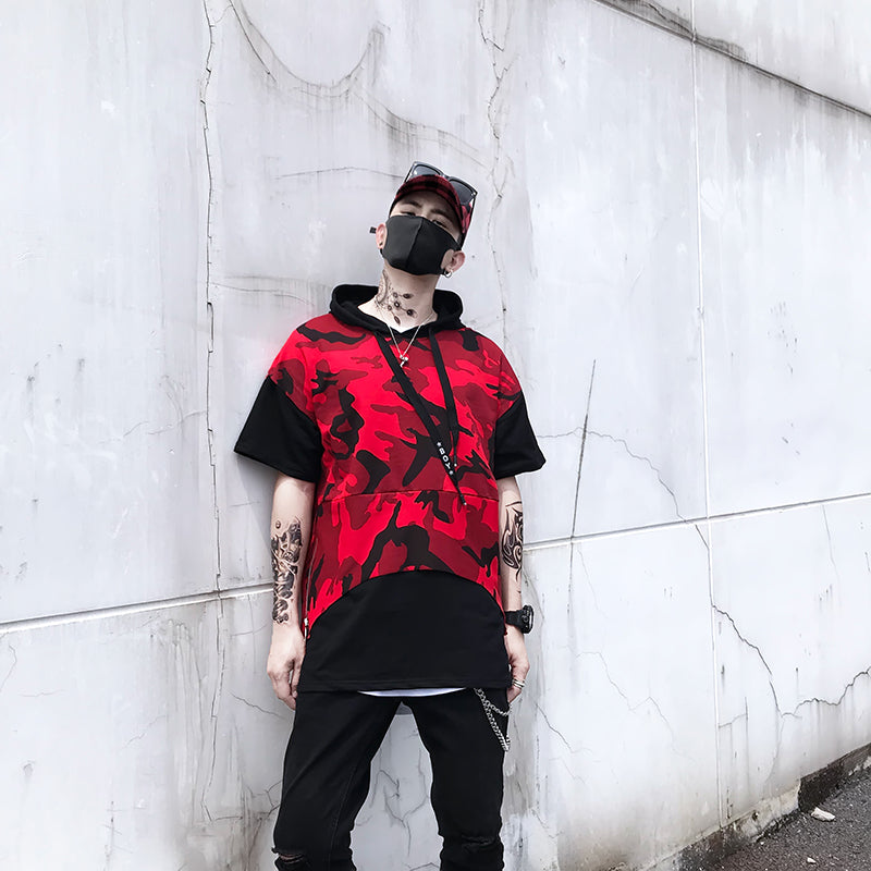 Flossed camouflage hoodie - RIGHTOUTFIT