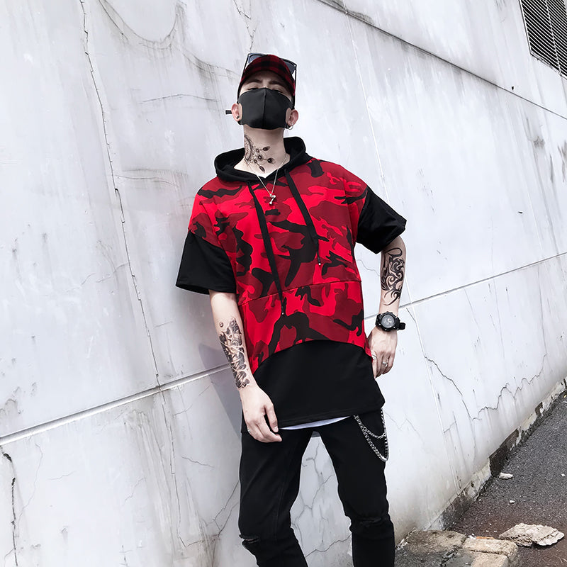 Flossed camouflage hoodie - RIGHTOUTFIT