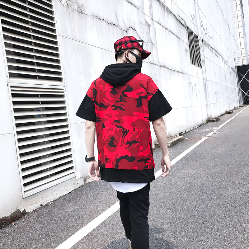 Flossed camouflage hoodie - RIGHTOUTFIT