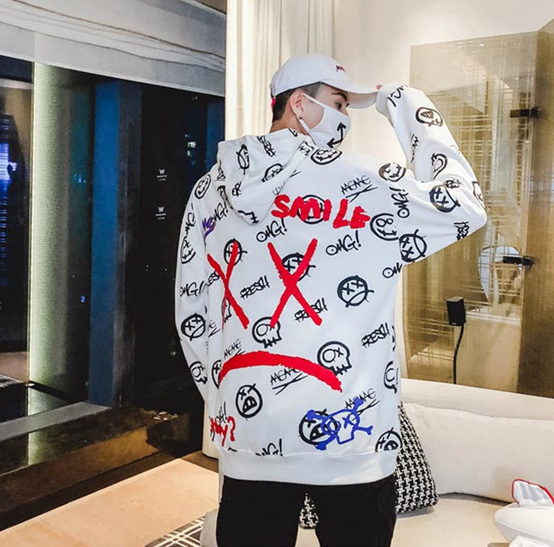 X  frown Hoodies - RIGHTOUTFIT