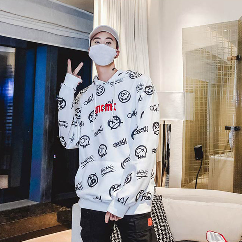 X  frown Hoodies - RIGHTOUTFIT