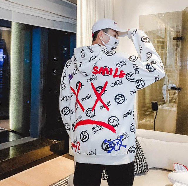 X  frown Hoodies - RIGHTOUTFIT