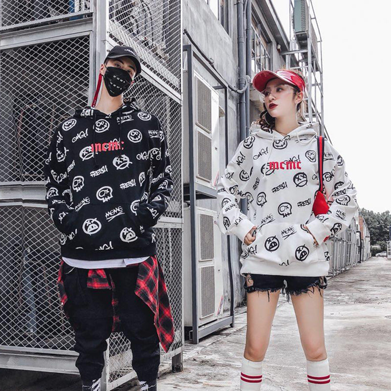 X  frown Hoodies - RIGHTOUTFIT