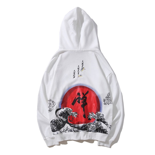 Letter Wave Hoodies - RIGHTOUTFIT