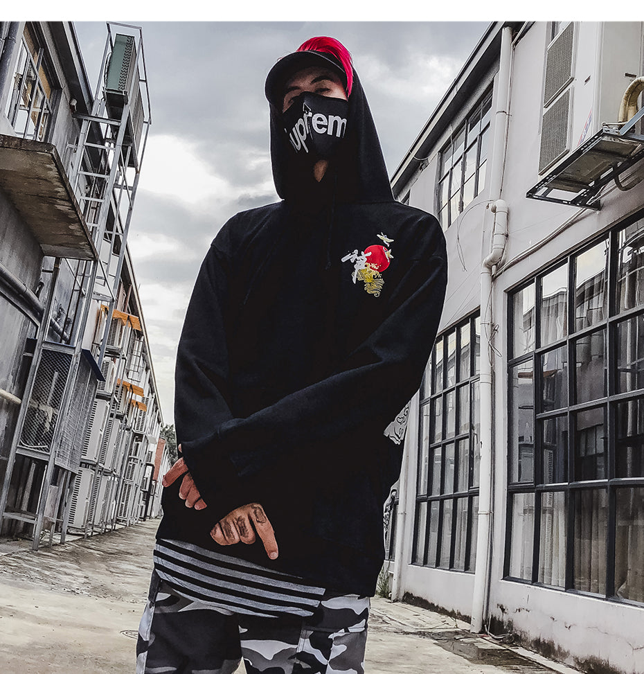 Letter Wave Hoodies - RIGHTOUTFIT