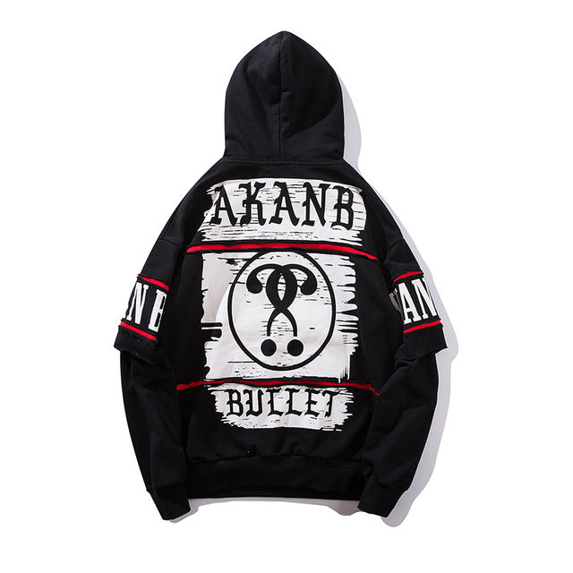 Dual question mark hoodie - RIGHTOUTFIT