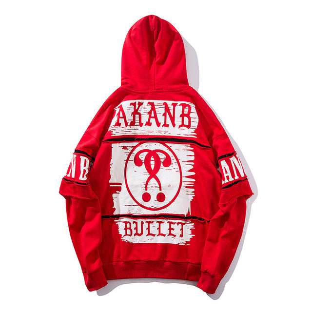 Dual question mark hoodie - RIGHTOUTFIT