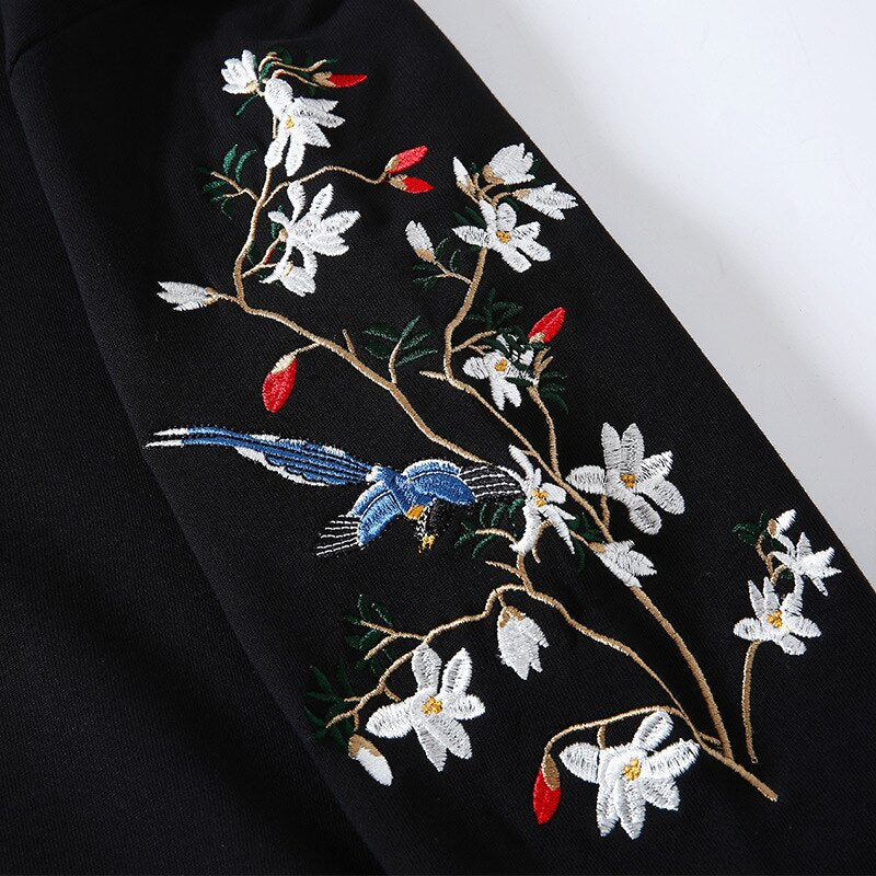 Embroidery Birdie Hoodie