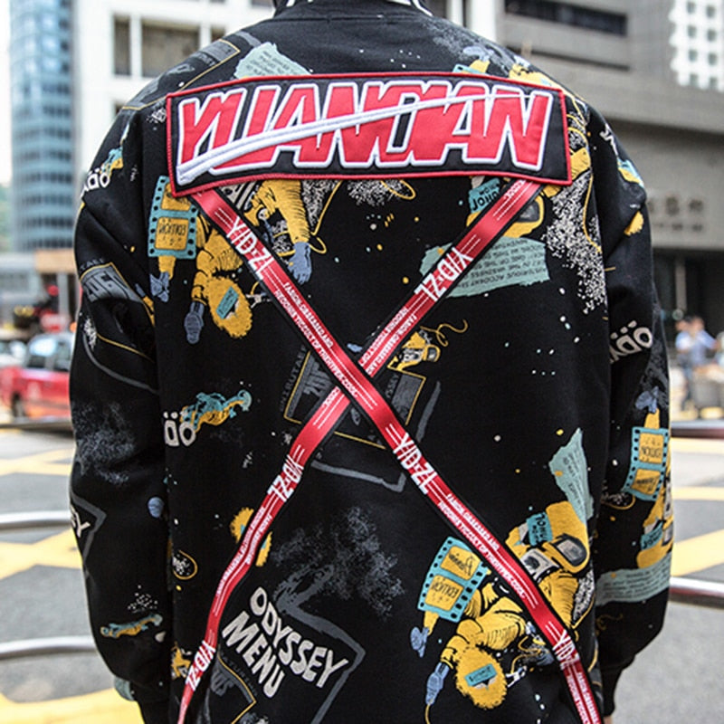 Turtleneck Ribbon Sweatshirt - RIGHTOUTFIT