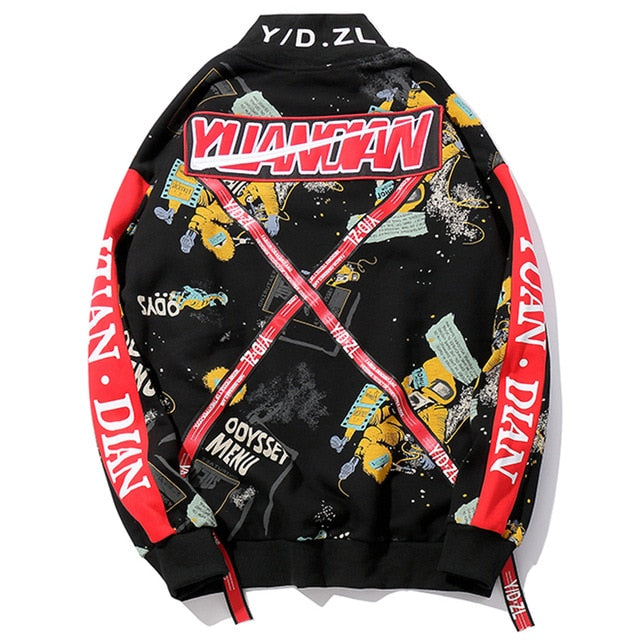 Turtleneck Ribbon Sweatshirt - RIGHTOUTFIT