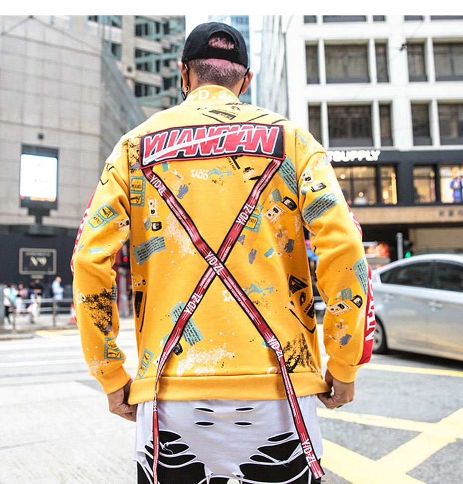 Turtleneck Ribbon Sweatshirt - RIGHTOUTFIT