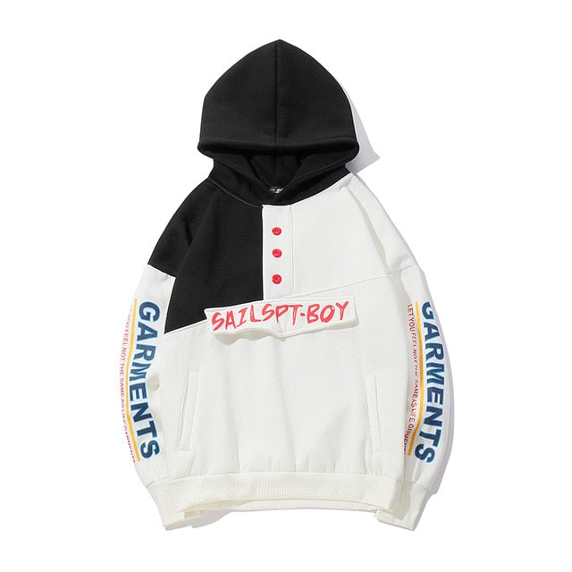 Blockwork Pullover Hoodies - RIGHTOUTFIT