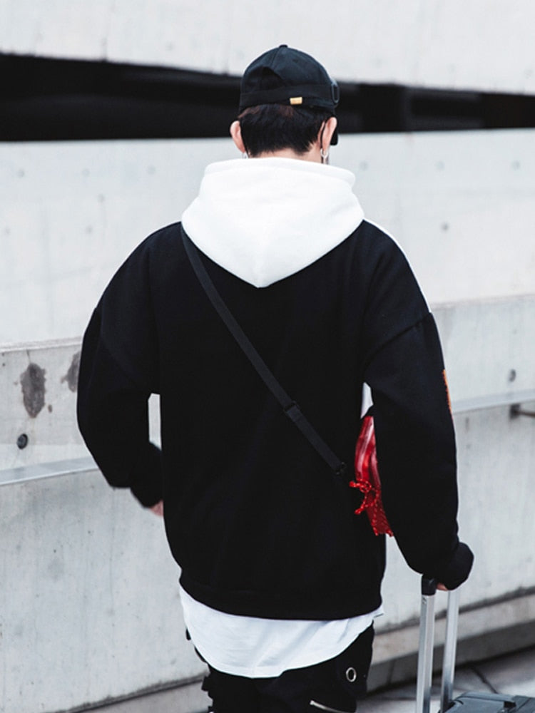 Blockwork Pullover Hoodies - RIGHTOUTFIT