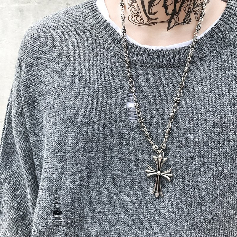 Peace Print Oversize Sweatshirt - RIGHTOUTFIT