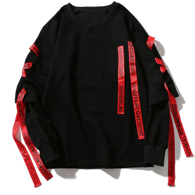 Ribbon Sweatshirt - RIGHTOUTFIT