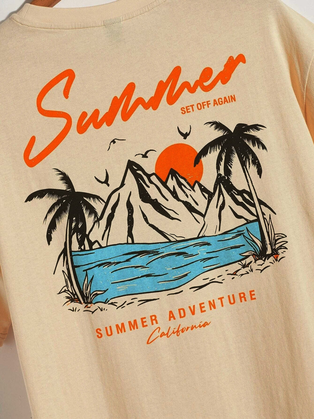 Adventure California Summer Oversized T-Shirt