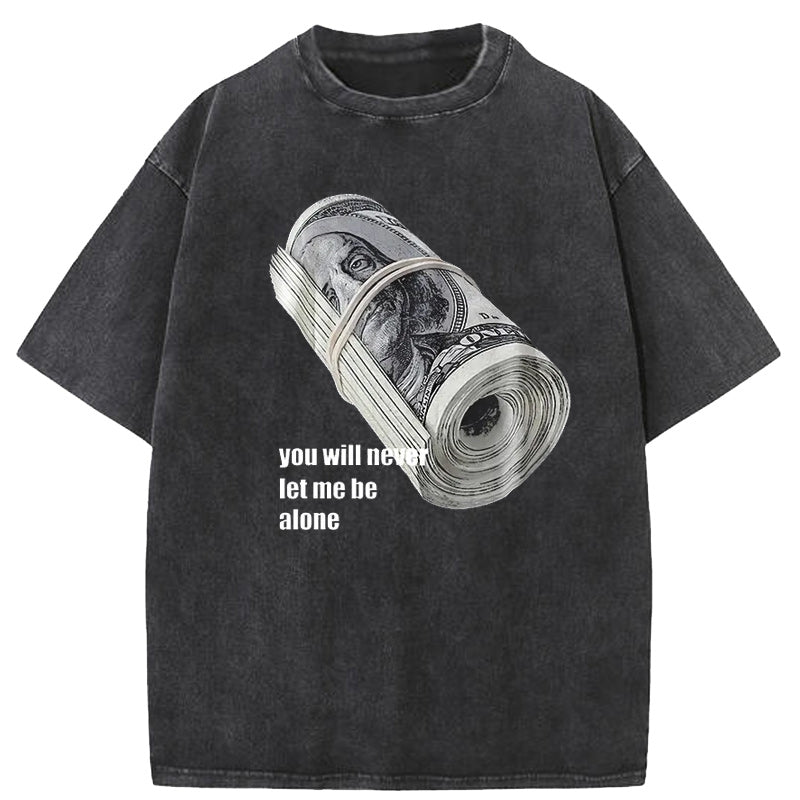 Vintage Bundle of Banknotes Print T-Shirt