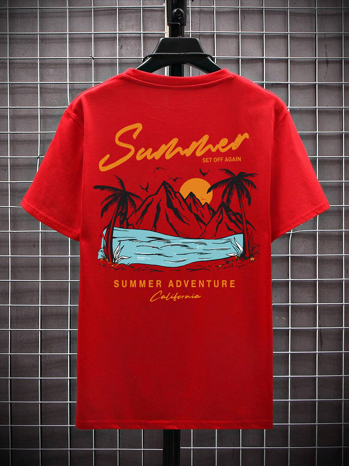 Adventure California Summer Oversized T-Shirt