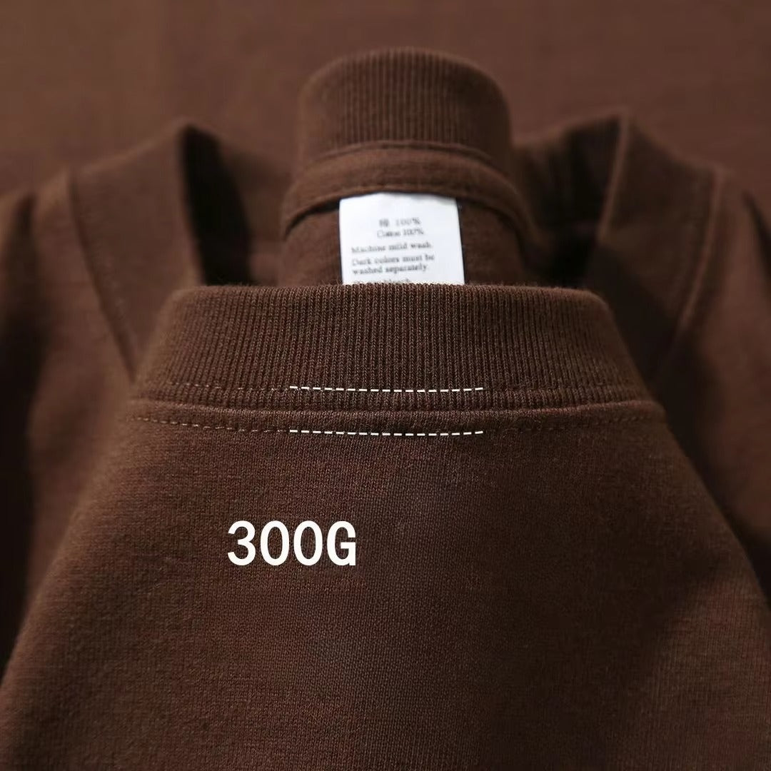 Heavyweight 300G Cotton Oversized T-Shirt