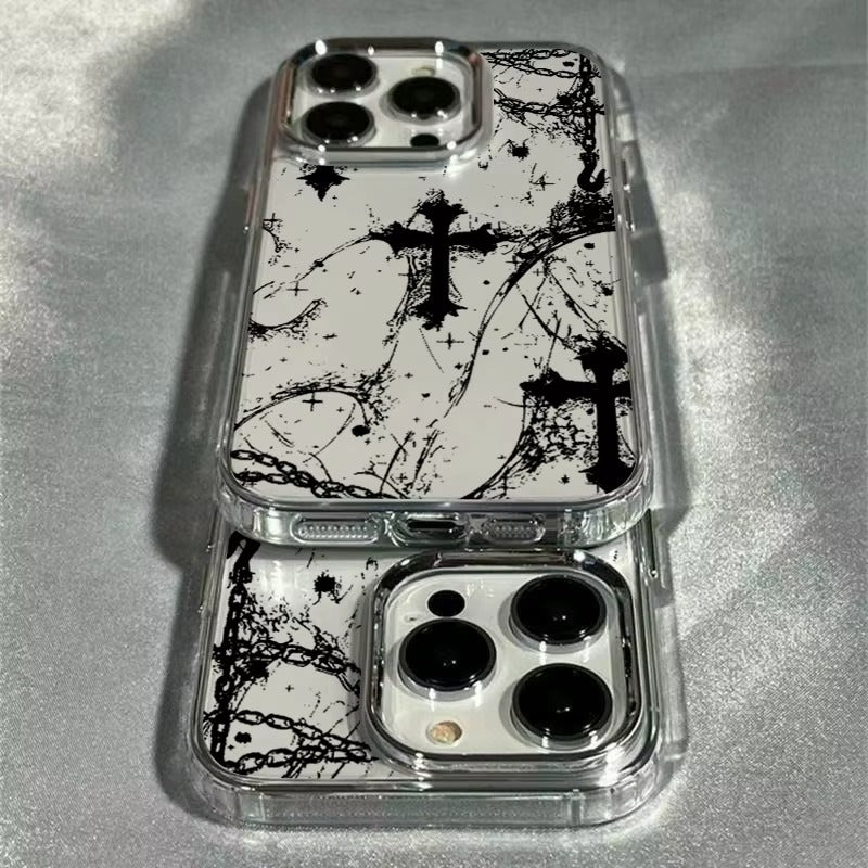 Cool Dark Gothic Cross Phone Case