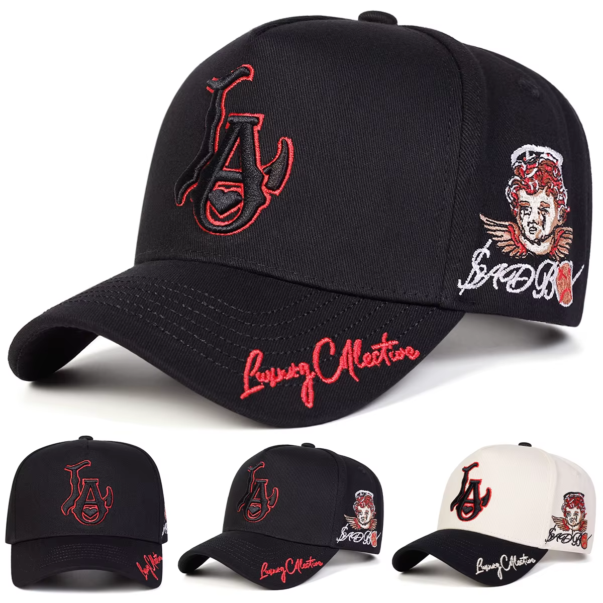 LA Love Embroidery Baseball Cap
